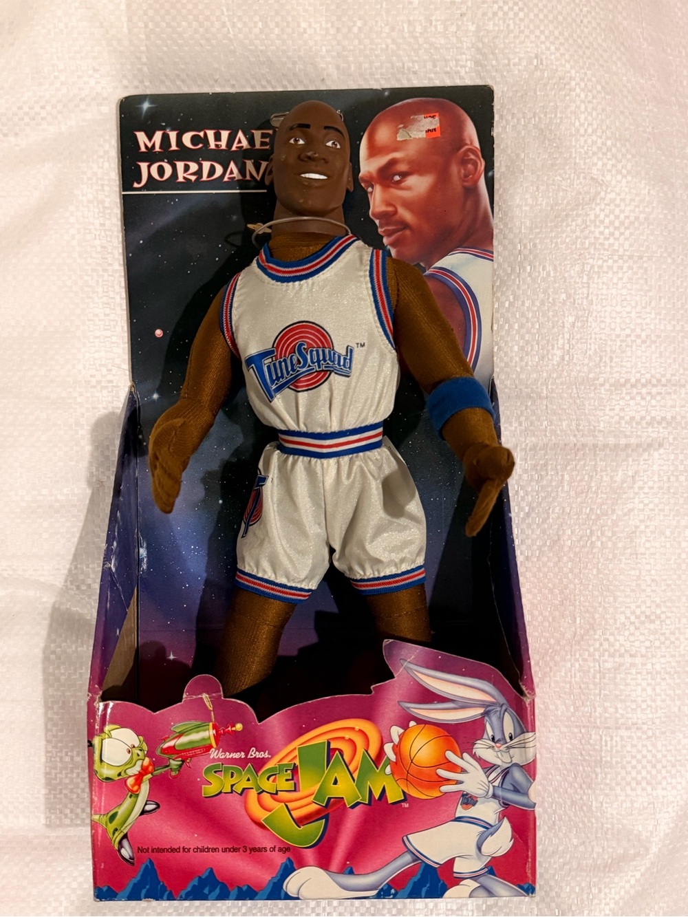 Warner Bros. Michael Jordan Tune Squad Brown and White Action Figure
